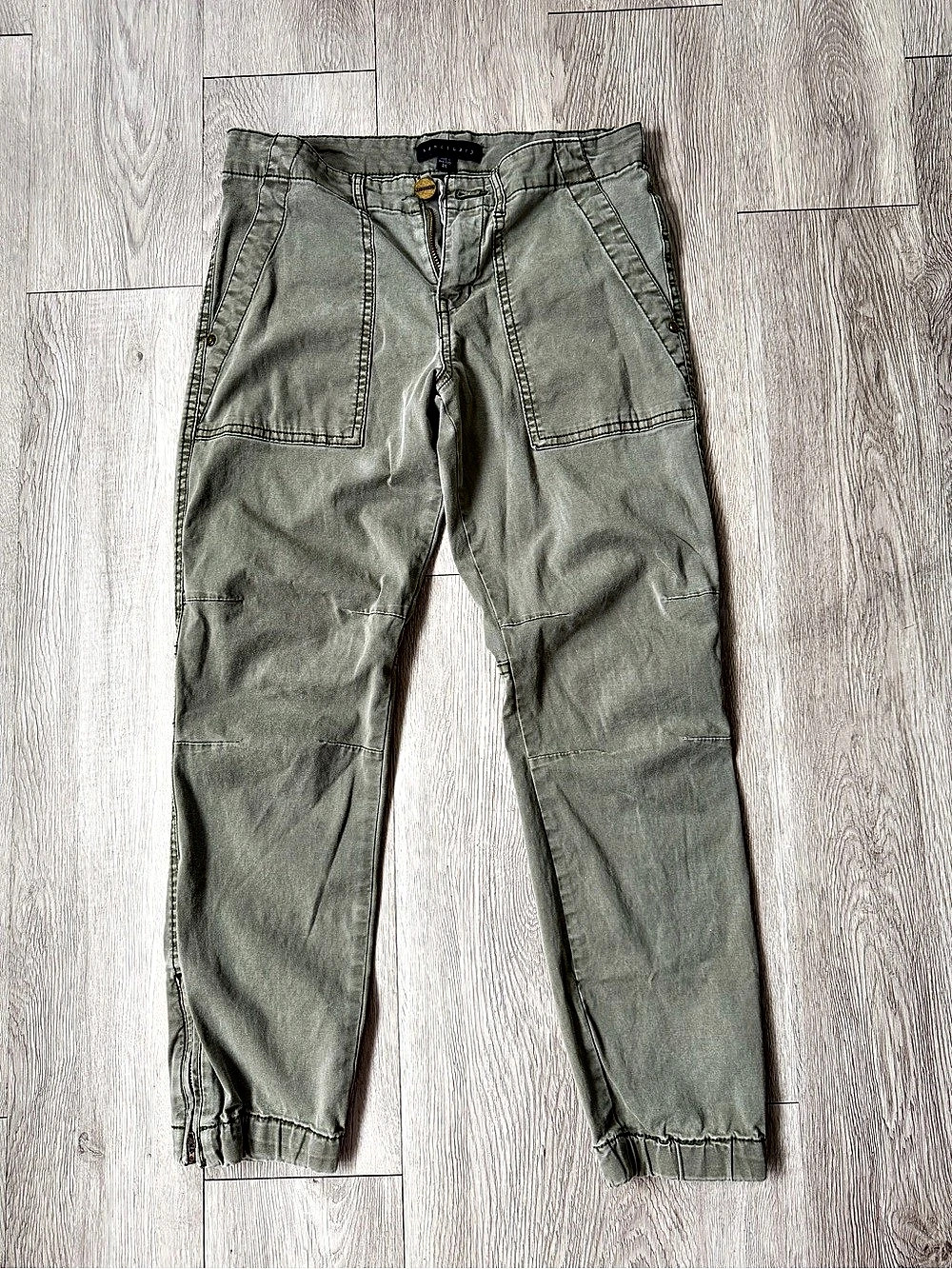 Sanctuary Cargo Pants Green Size 2